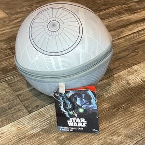 Disney Gray Death Star Zippered Case Star Wars
